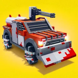 Zombie Derby: Blocky Roads